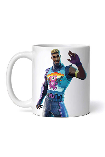 OEM Cană albă personalizată, Brite Gunner Fortnite, INOVATIX®. 330 ml