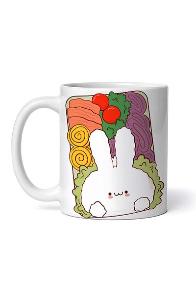 OEM Personalized White Mug, Funny Bento, Inovatix®. 330ml