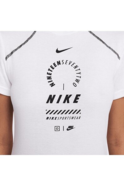 Nike Sportswear Kadın Beyaz Elbise