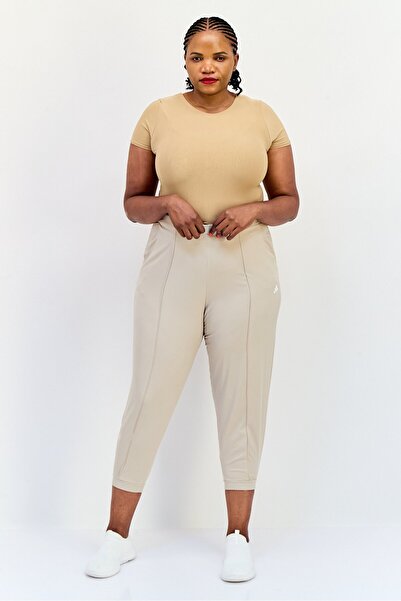 adidas Women Sportswear Fit Training Track Pants, Beige