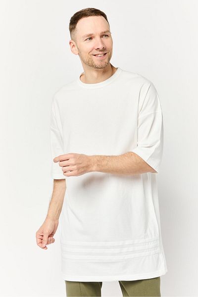adidas Y-3 By Yohji Yamamoto Men Oversized Fit Outdoor T-shirt, White