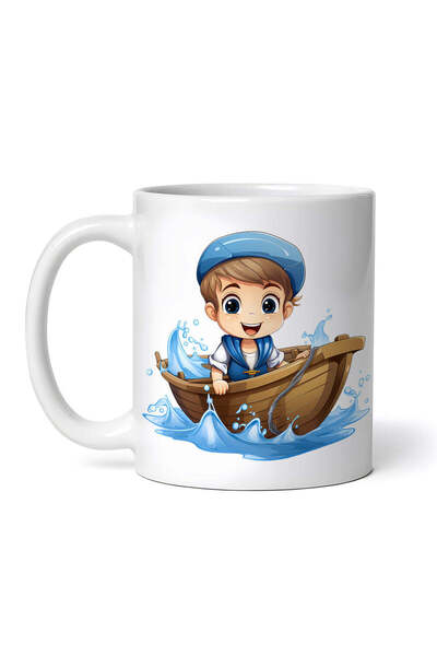OEM Cană albă personalizată, Sailor Boy Utano, Inovatix®. 330 ml