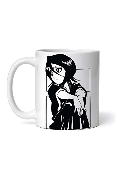 INOVATIX Personalized White Mug, Anime Bleach Rukia Kuchiki, Inovatix®. 330 ml
