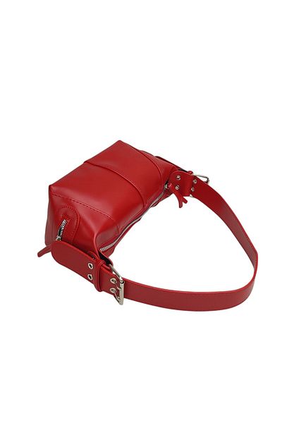 KIRASE Stylish and Sporty New Season Women's Hand and Shoulder Bag with Belt Detail