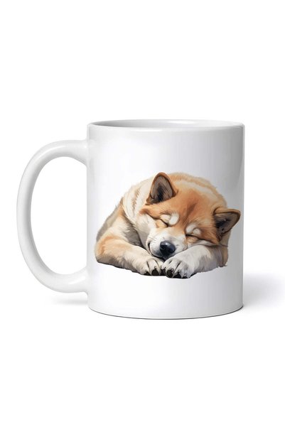OEM Cană albă personalizată, Akita, Inovatix®. 330 ml