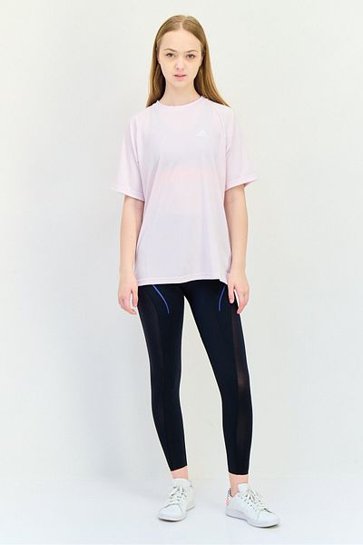 adidas Women Sportswear Fit Short Sleeves Training T-shirt, Pink