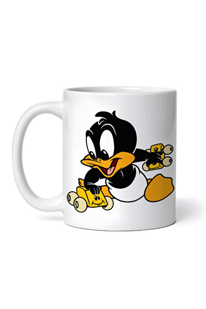 OEM Cană albă personalizată, Baby Looney Baby Daffy, INOVATIX®. 330 ml