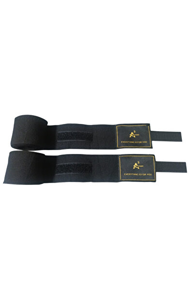 A³Store Boxing Bandage, 5 Meters Black Hand Wrap, Elastic Wrist and Hand Protector, Elastic Bandage