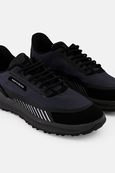 Geox Men Pg1x Lace Up Casual Shoes, Dark Navy