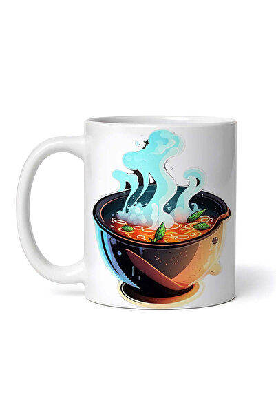 OEM Cană albă personalizată, bol cu ​​supă fierbinte, Inovatix®. 330 ml