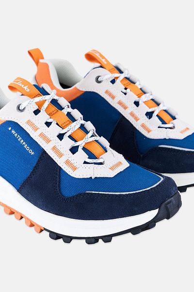 CLARKS Men Standard Atl Treckwalk Wp Lace Up Casual Shoes, Multicolor