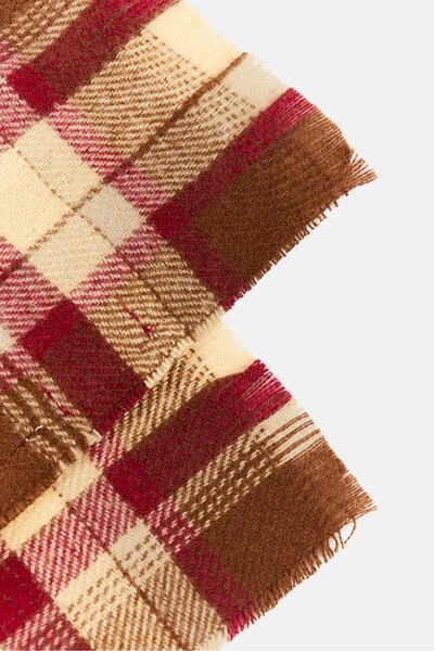 Muy Mucho Single Plaid Fringes 130 X 170 cm, Multicolor