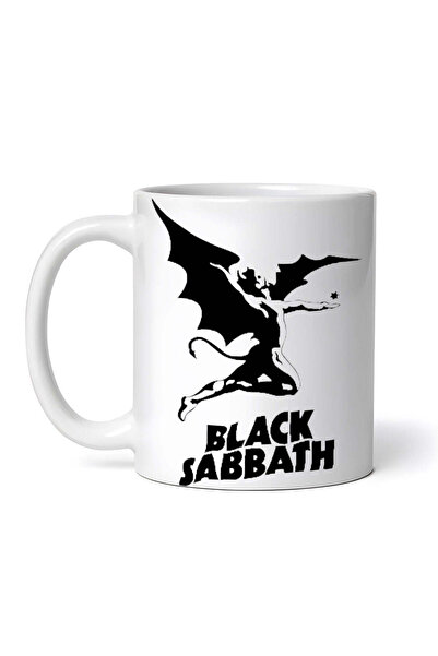 INOVATIX Personalized White Mug, Black Sabbath Bats, Inovatix®. 330 ml