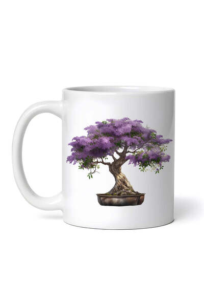 OEM Cană albă personalizată, Bonsai Ester, INOVATIX®. 330ml