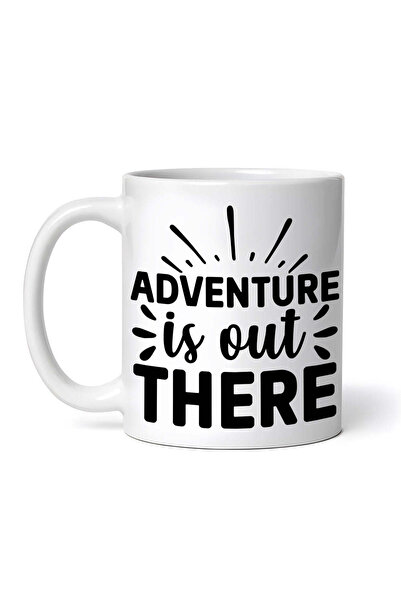 OEM Εξατομικευμένη Λευκή Κούπα, Adventure Is Out There, Inovatix®. 330 ml