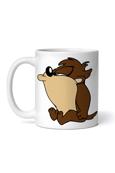 OEM Εξατομικευμένη λευκή κούπα, Το φιλί του Baby Looney από τον Διάβολο της Τ...