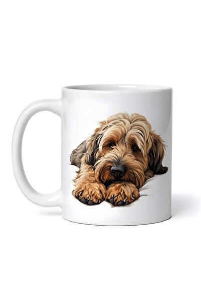 INOVATIX Personalized white mug, Briard, INOVATIX®. 330 ml