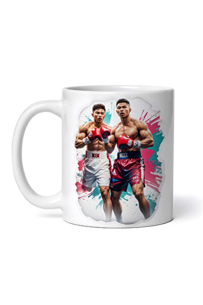 OEM Εξατομικευμένη Λευκή Κούπα, Boxers Fighters, Inovatix®. 330ml