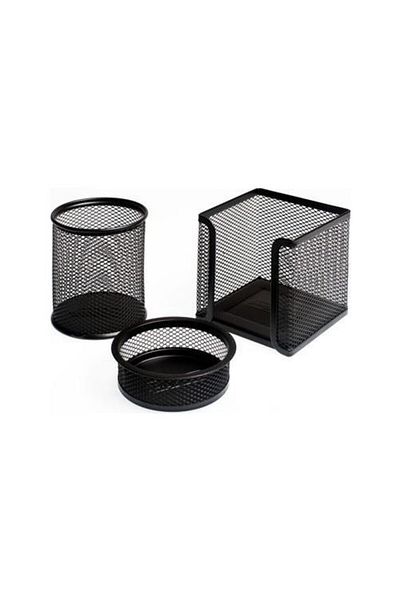 Mas Bıon 3 Piece Perforated Set Black