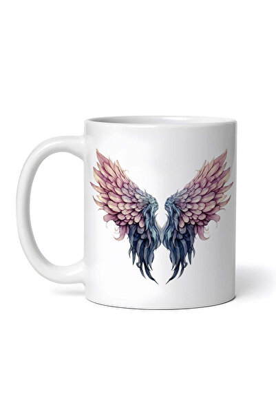 OEM Cană albă personalizată, Jaser Angel Wings, Inovatix®. 330 ml