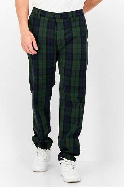 Levi's Men Standard Fit Plaid Chino Pants, Multicolor