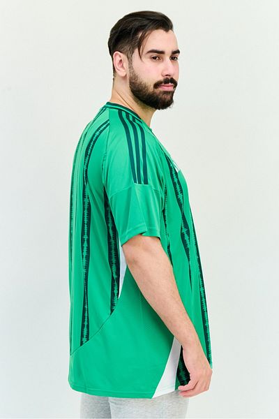 adidas Men Slim Fit Irish Football Short Sleeve Jersey, Green
