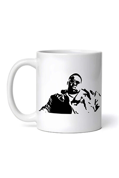 OEM Cană albă personalizată, Biggie Smalls Rapper, Inovatix®. 330 ml