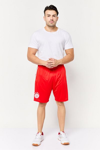 adidas Men Sportswear Fit Drawstring Training Shorts, Red