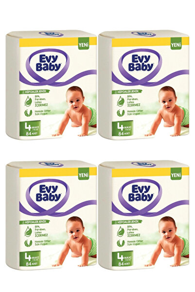 Evy Baby Bebek Bezi Maxi 4 Beden 7-14 Kg 336 Adet