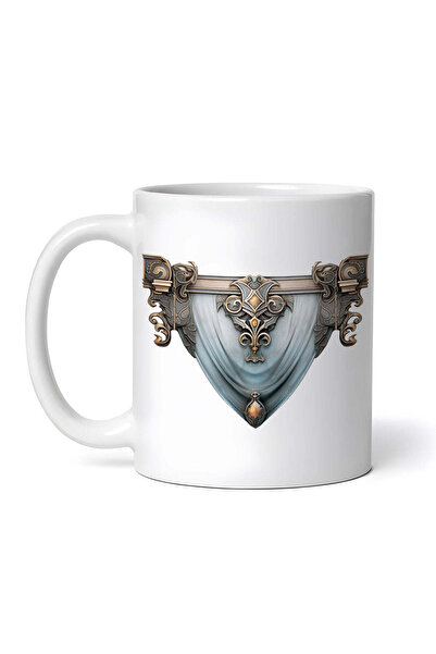 OEM Cană albă personalizată, Stema Regală, Inovatix®. 330 ml