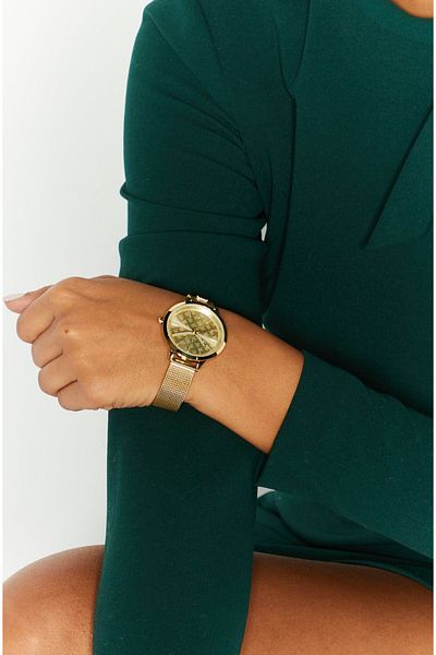Tommy Hilfiger Women 1782588 Iris Quartz Stainless Steel Watch, Gold