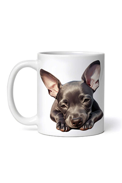 OEM Εξατομικευμένη Λευκή Κούπα, Αμερικανικό Άτριχο Τεριέ Τσιουάουα, Inovatix®...