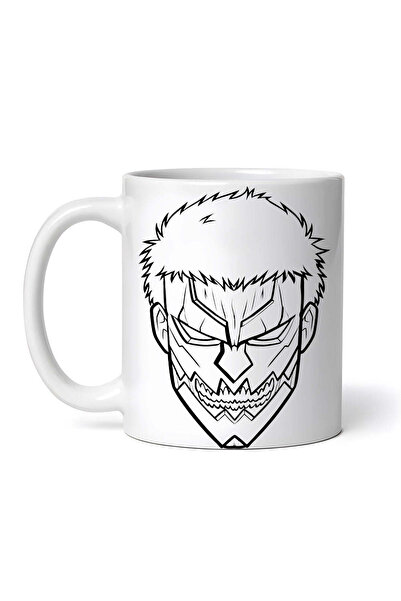 OEM Cană albă personalizată, Atac pe Titan Vânătorul de Titani, Inovatix®. 33...