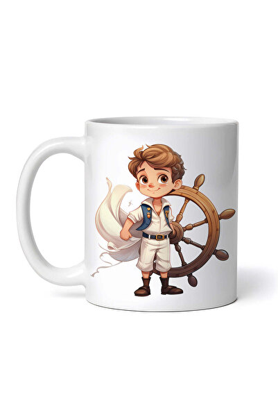INOVATIX Personalized white mug, Sailor Boy Namiko, INOVATIX®. 330ml