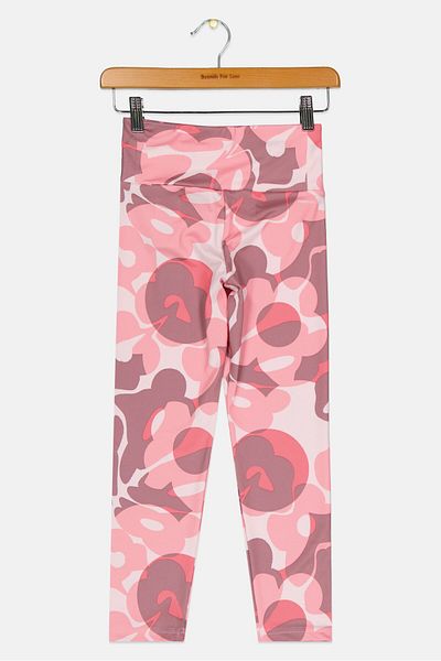 adidas Kids Girl Sportswear Fit Outdoor Leggings, Pink