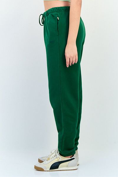 Levi's Women Regular Fit Embroidered Logo Sweatpants, Green