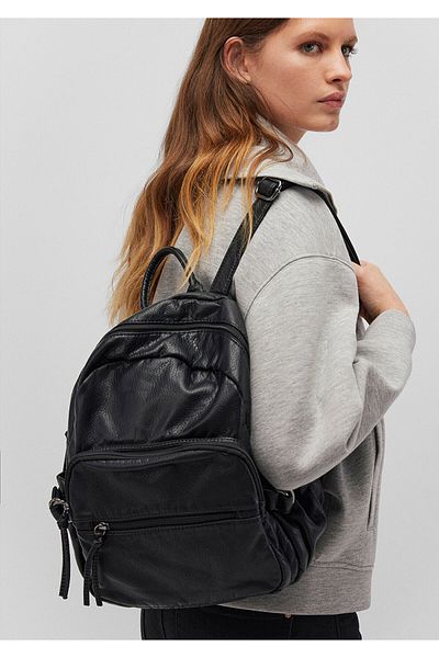 Mavi Schwarzer Rucksack 193751-902