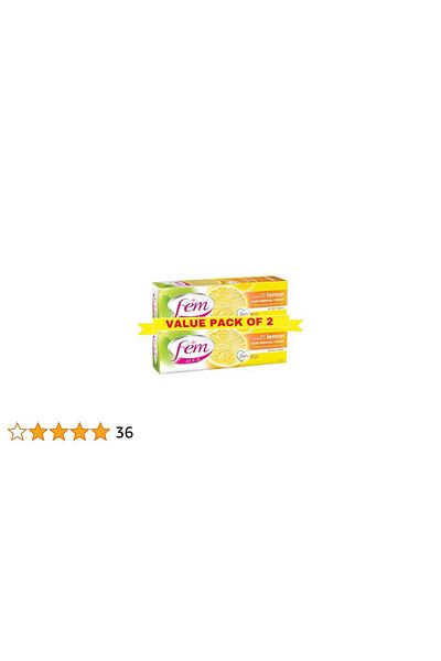 Fem Fem USA Refreshing Lemon Hair Removal Cream 120g (Pack of 2) | For Skin Refreshment