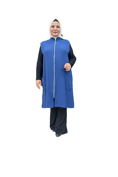 Sevda Kılınç Large Size Imported Ayrobin Vest