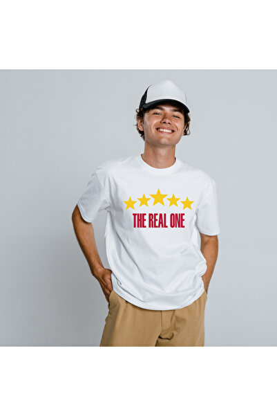 Oversize The Real One Unisex Tişört
