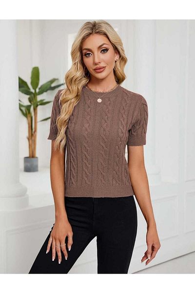 youknitwear you Margo Polo Neck Knitwear T-Shirt