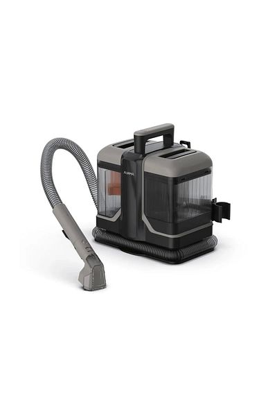 YNT İthalat Auhma Sofa and Carpet Washing Machine 2 Head Stain Remover 450 Watt Black