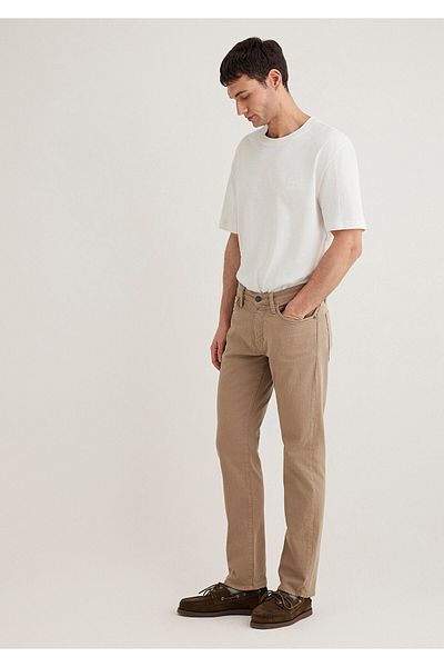 Mavi Παντελόνι Martin Dark Beige Comfort Gabardine 0037832492