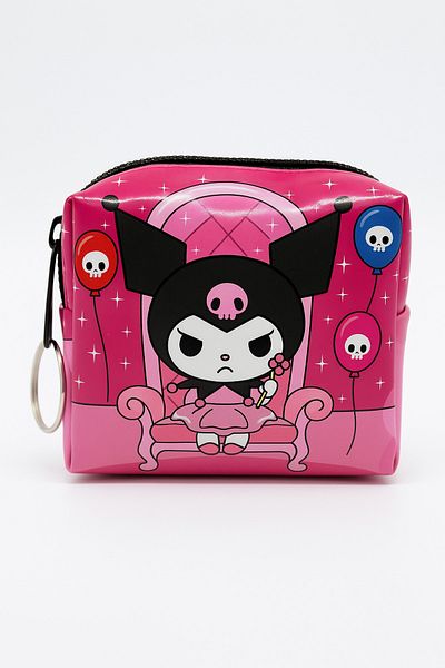 MakeWell Renagarek Zippered Children's Wallets with Kuromi Design