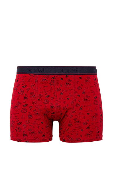 Mavi Printed Red Boxer 091719-85478