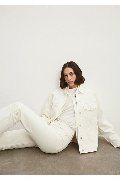 Mavi Luna 90s Off-White Jean Jacket 1110177 -84112