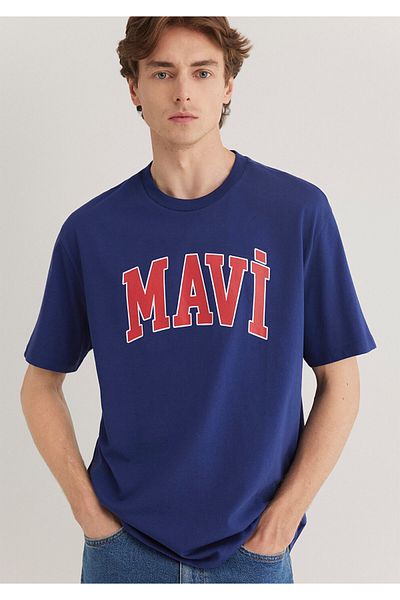 Mavi T-Shirt mit Logo-Print, lockere Passform 0611711-70722