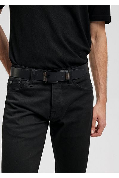 Mavi Faux Leather Μαύρη Ζώνη -0910871-900