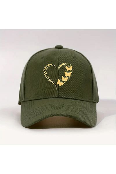 LEIVOR Γυναικείο καπέλο με στάμπα Leopard Heart