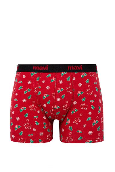 Mavi Christmas Themed Red Boxers0911251-32421